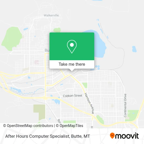 After Hours Computer Specialist map