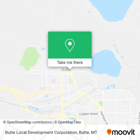 Butte Local Development Corporation map
