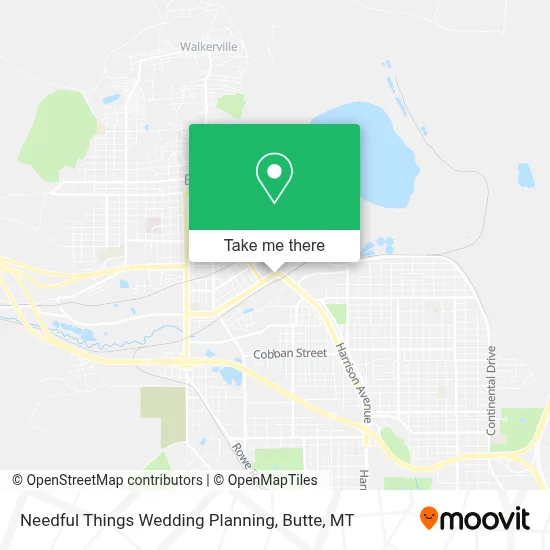Needful Things Wedding Planning map
