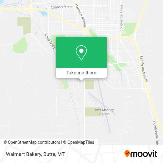 Walmart Bakery map