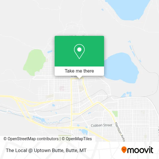 The Local @ Uptown Butte map