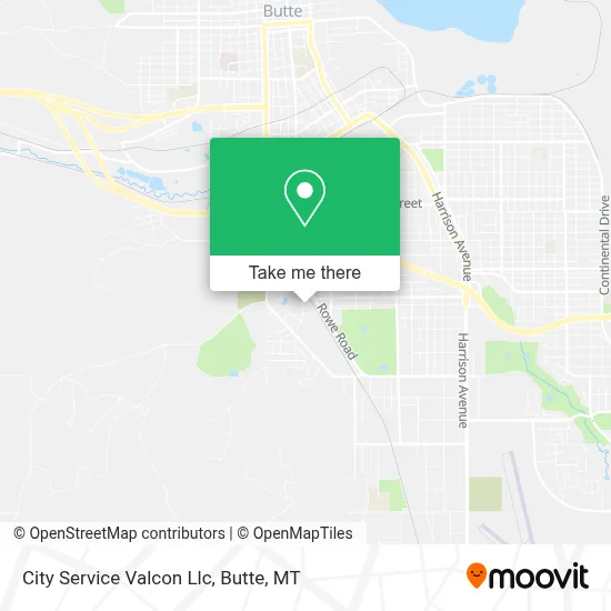 City Service Valcon Llc map
