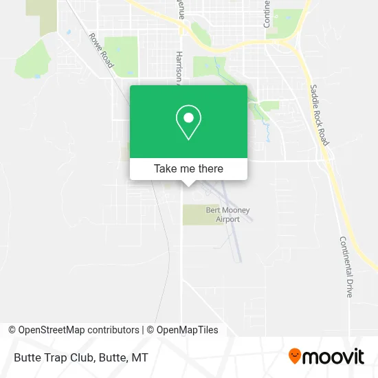 Butte Trap Club map