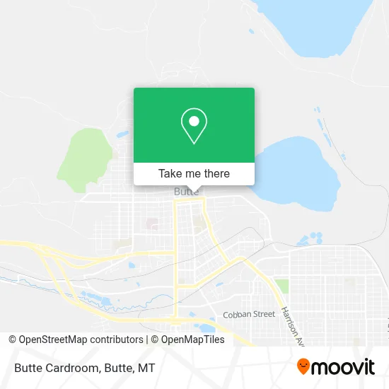 Butte Cardroom map