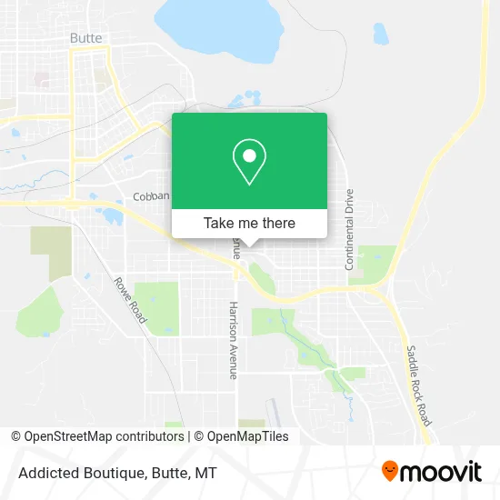 Addicted Boutique map