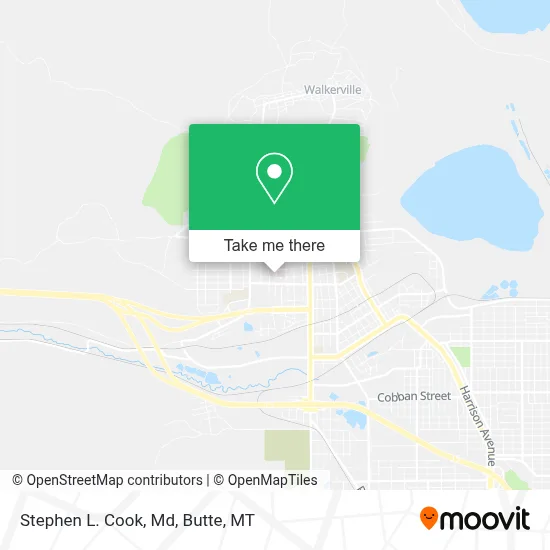 Stephen L. Cook, Md map