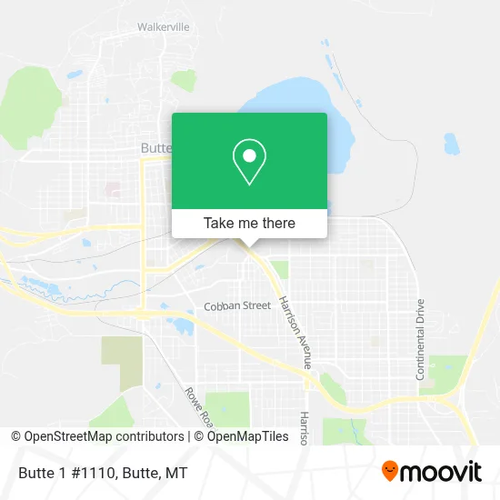 Butte 1 #1110 map