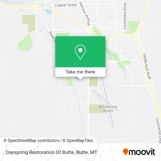 Dayspring Restoration Of Butte map