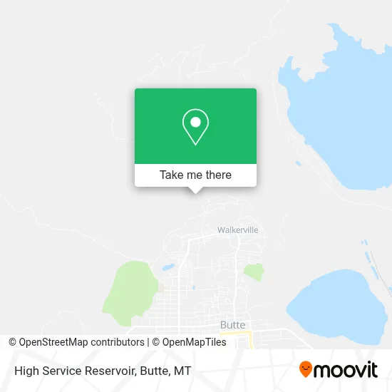High Service Reservoir map