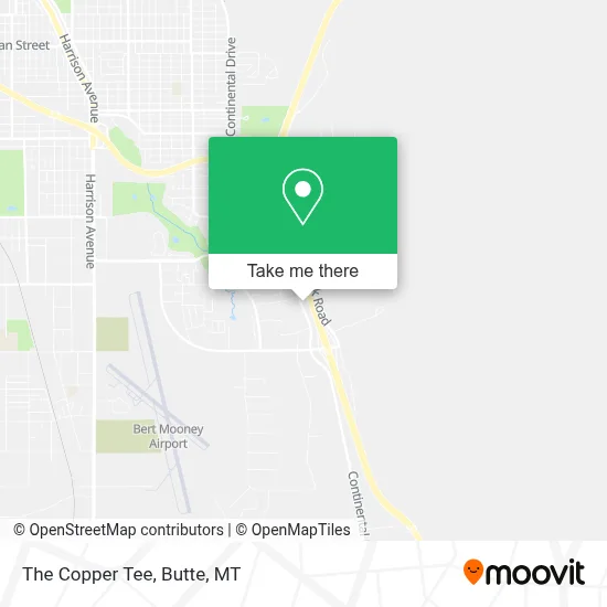 The Copper Tee map