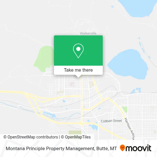 Montana Principle Property Management map
