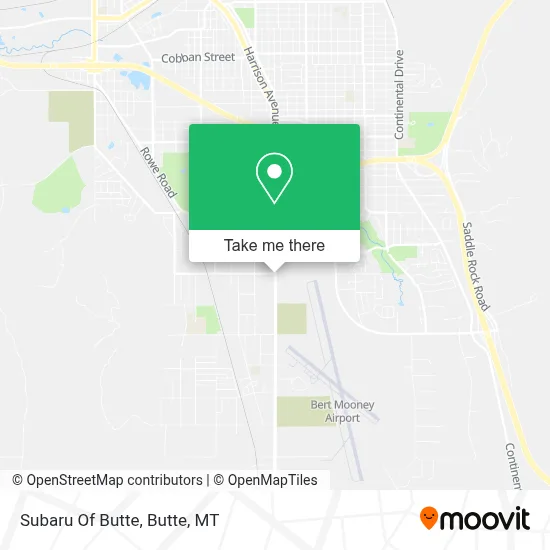 Subaru Of Butte map