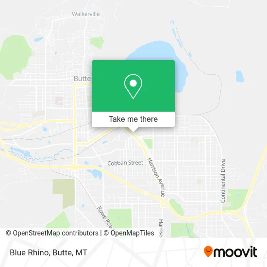 Blue Rhino map