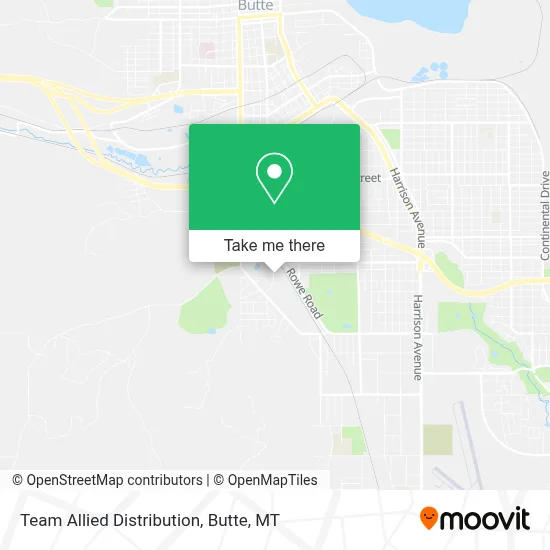 Team Allied Distribution map
