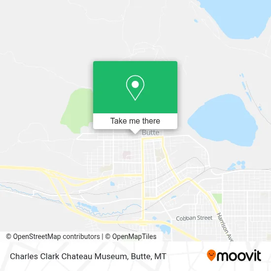 Charles Clark Chateau Museum map