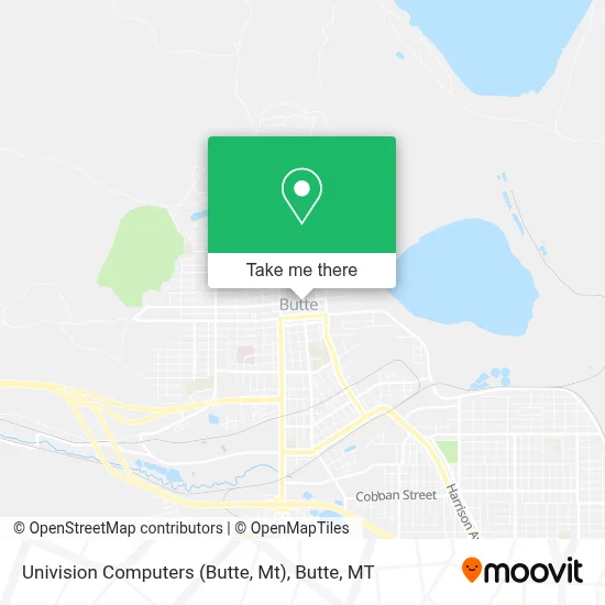 Univision Computers (Butte, Mt) map