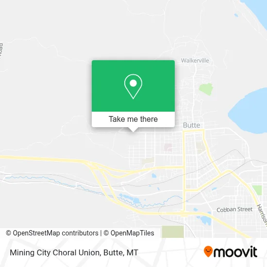 Mining City Choral Union map