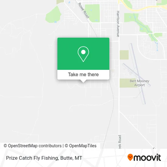 Prize Catch Fly Fishing map