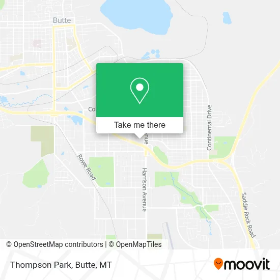 Thompson Park map