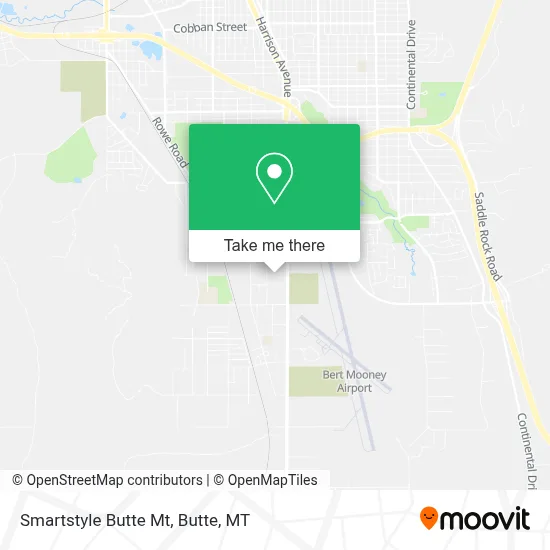 Smartstyle Butte Mt map