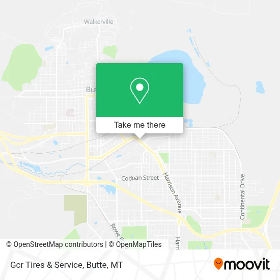 Gcr Tires & Service map