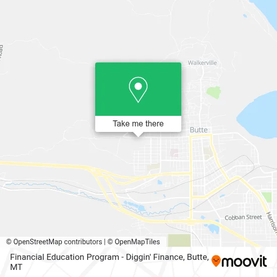Financial Education Program - Diggin' Finance map