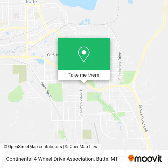 Continental 4 Wheel Drive Association map