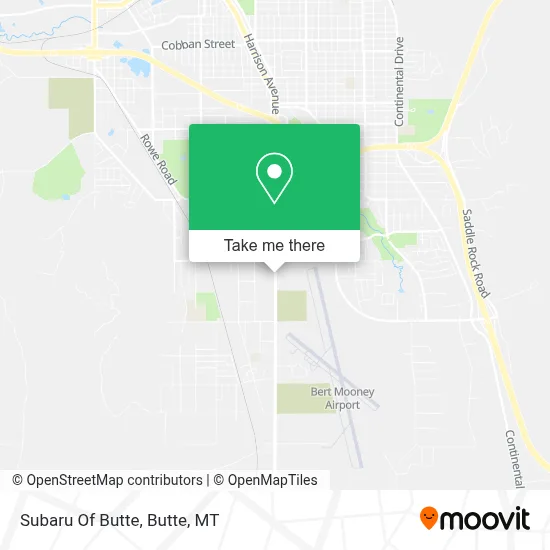 Subaru Of Butte map