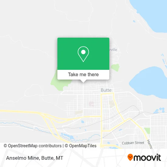 Anselmo Mine map