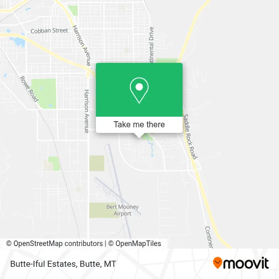 Butte-Iful Estates map