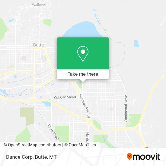Dance Corp map