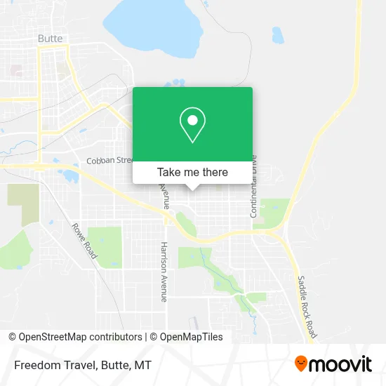 Freedom Travel map