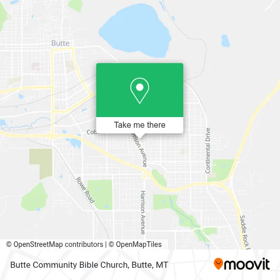 Butte Community Bible Church map