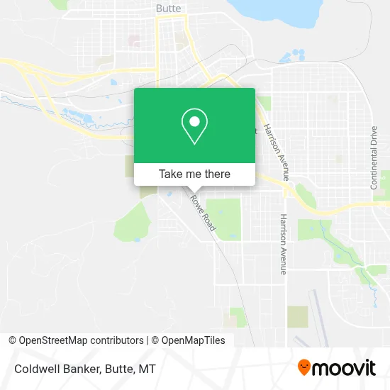 Coldwell Banker map
