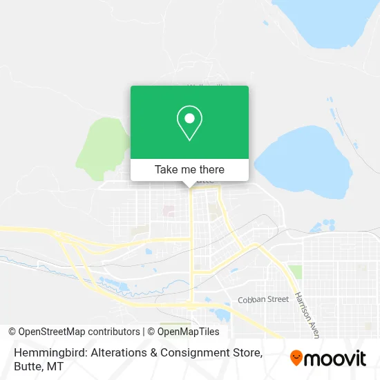 Hemmingbird: Alterations & Consignment Store map