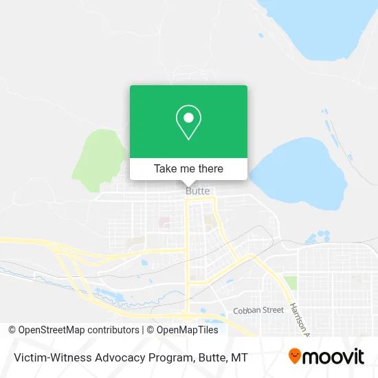 Victim-Witness Advocacy Program map