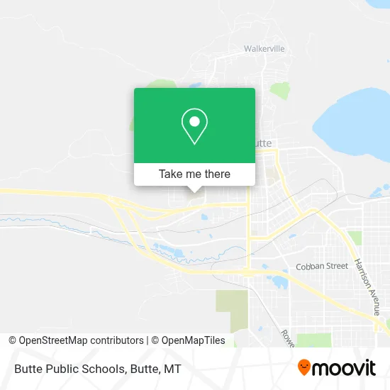Butte Public Schools map