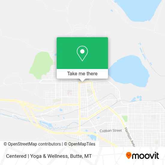 Centered | Yoga & Wellness map