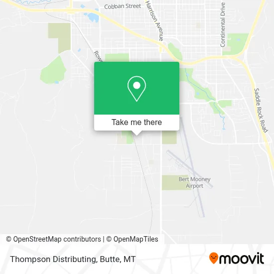 Thompson Distributing map