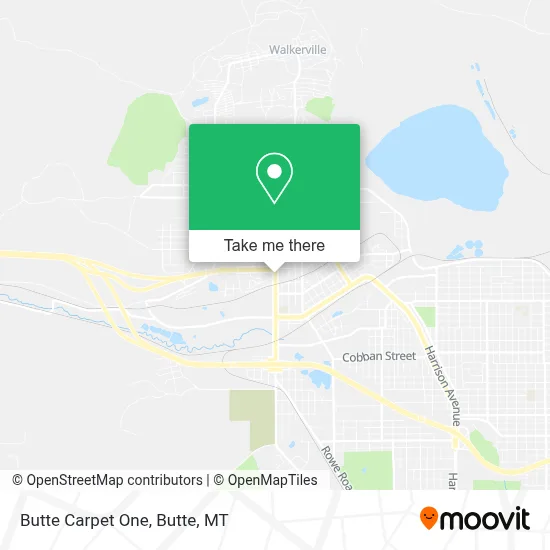 Butte Carpet One map