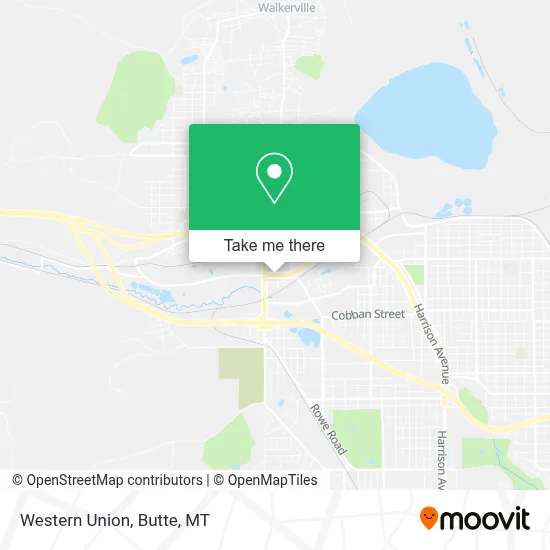 Western Union map