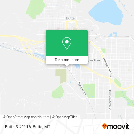 Butte 3 #1116 map