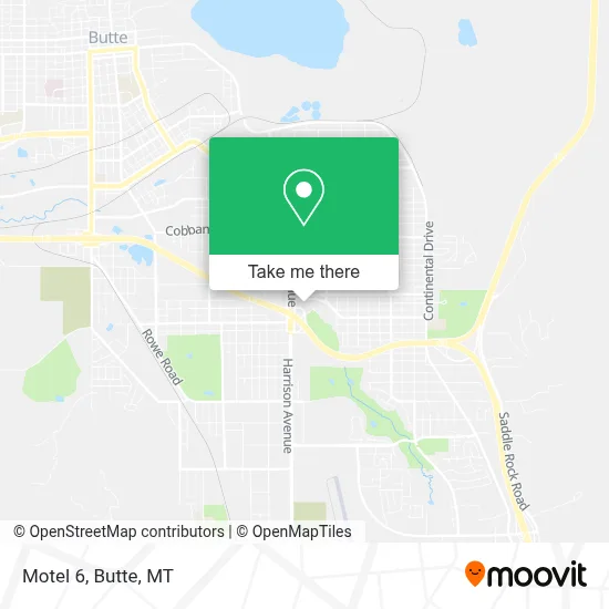 Motel 6 map