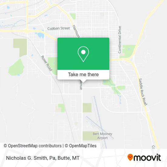 Nicholas G. Smith, Pa map