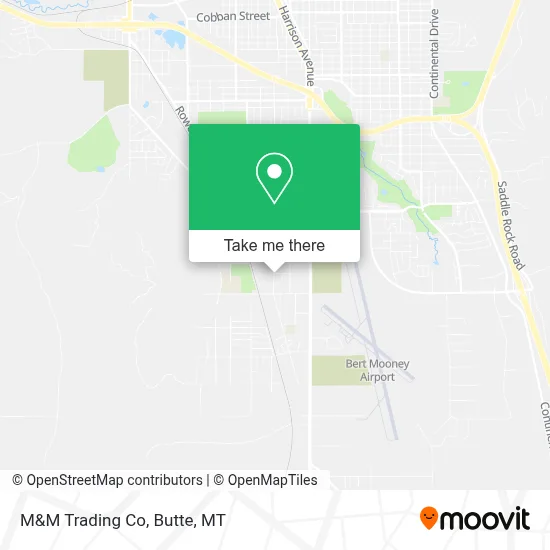 M&M Trading Co map