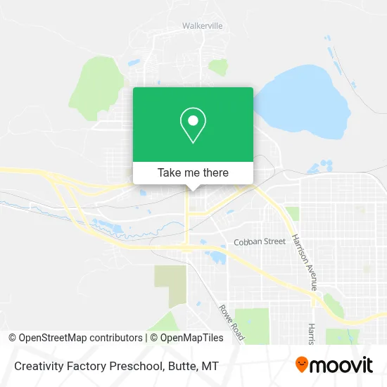 Creativity Factory Preschool map