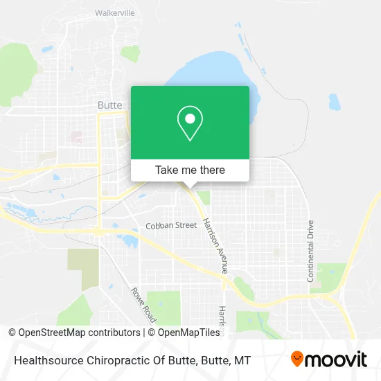 Healthsource Chiropractic Of Butte map