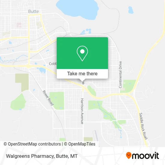 Walgreens Pharmacy map