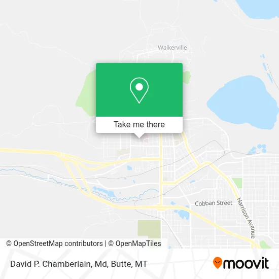 David P. Chamberlain, Md map
