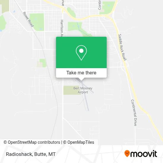 Radioshack map